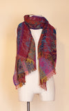 Boiled Wool Shawl, Tapestry