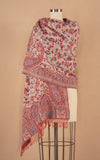 Boiled Wool Shawl, Indian Red