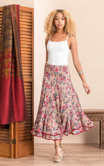 Macarena Skirt, Long, Desert Bloom