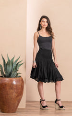 Macarena Skirt, Mini, Solid Black
