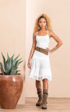Macarena Skirt, Mini, Solid White