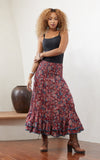 Macarena Skirt, Long, Gypsy Red